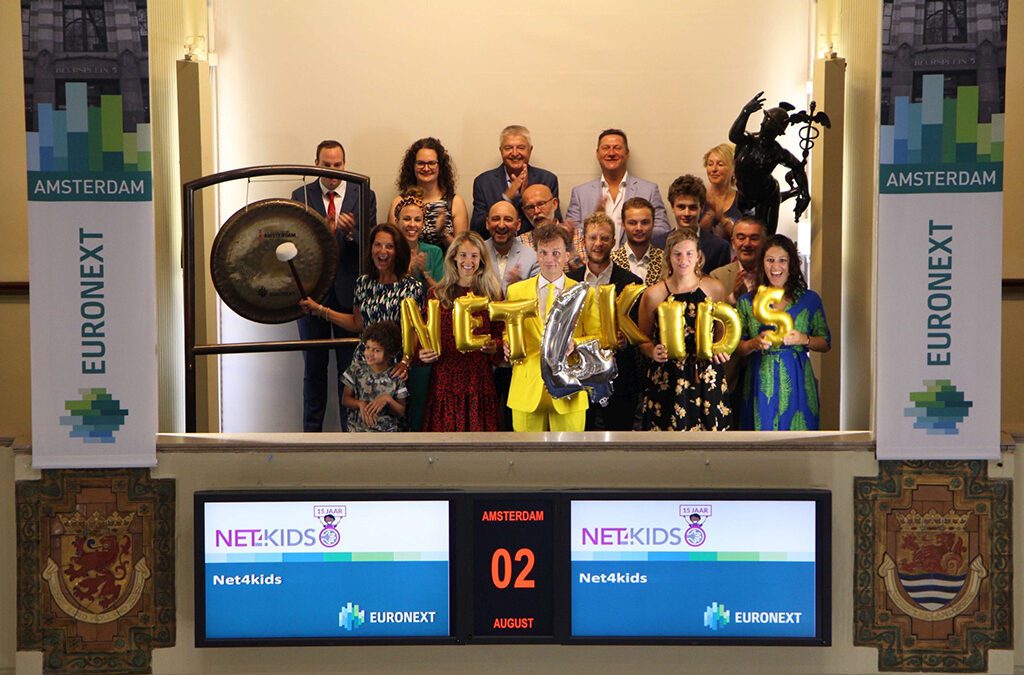 Net4kids 15 jaar: Gongslag Beursplein 5