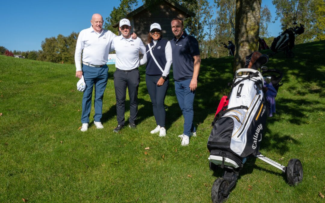 Een zonnige golfdag in oktober ☀️