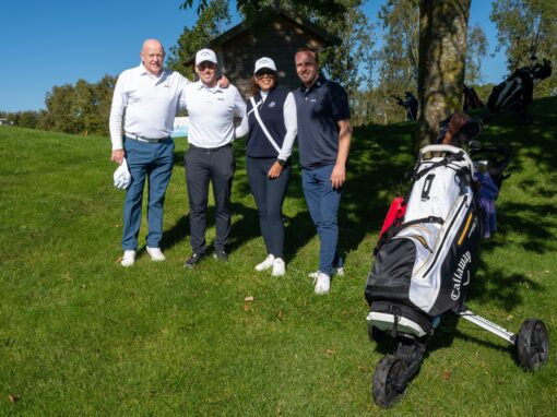 Een zonnige golfdag in oktober ☀️