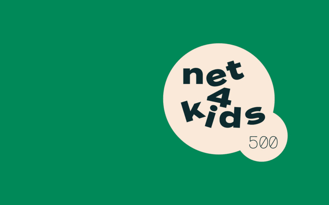 Are you already part of the Net4kids 500?