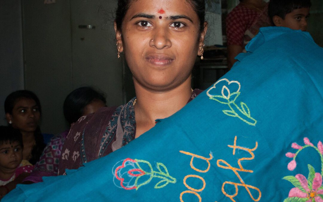India: Werken in de textiel, maar wel met diploma