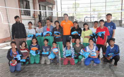 Volleyball training for a better future!