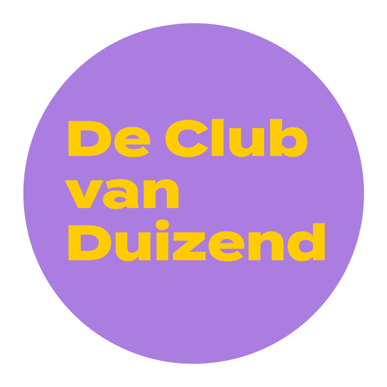 club of a thousand logo