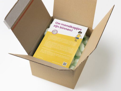 Uw Net4kids mondkapjes zijn binnen!